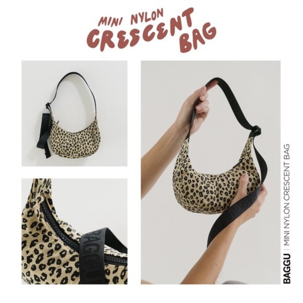 Baggu Mini Nylon Crescent Bag
